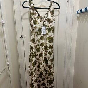 Floral High Low Dress